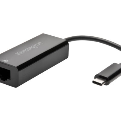 Kensington CA1100E USB-C to Ethernet Adapter - Adaptador de red - USB-C 3.1 - Gigabit Ethernet x 1