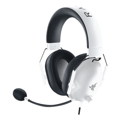 Razer BlackShark V2 X - Auricular - 7.1 canales - tamaño completo - cableado - conector de 3,5 mm - aislamiento de ruido - blanco - certificado Discord