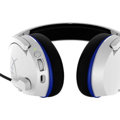 HyperX Cloud Stinger Core - Auricular - tamaño completo - 2,4 GHz - inalámbrico - blanco, azul - para Victus by HP Laptop 15, 16; Laptop 14, 15, 17; Pavilion x360 Laptop; Pro 290 G9