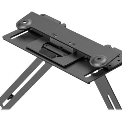 Logitech TV Mount For Video Bars - Montura para cámara - montaje debajo de pantalla, montable encima del monitor - para Logitech Rally Bar All-In-One Video Bar for Midsize Rooms; Room Solution Large