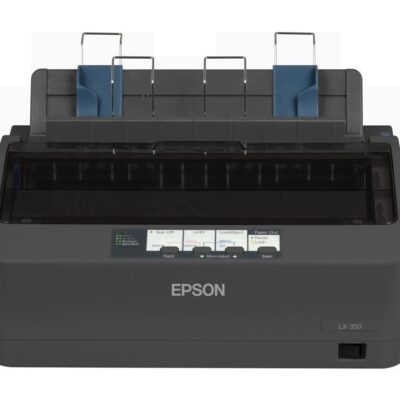 Epson LX 350 - Impresora - B/N - matriz de puntos - Rollo (21,6 cm), JIS B4, 254 mm (anchura) - 9 espiga - hasta 390 caracteres/segundo - paralelo, USB 2.0, serial