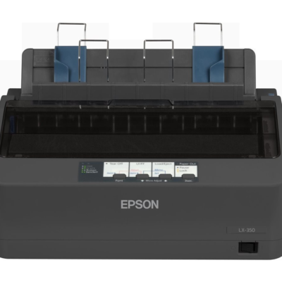 Epson LX 350 - Impresora - B/N - matriz de puntos - Rollo (21,6 cm), JIS B4, 254 mm (anchura) - 9 espiga - hasta 390 caracteres/segundo - paralelo, USB 2.0, serial