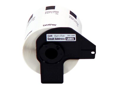 Brother DK-1209 - Papel - blanco - 28.9 x 62 mm 800 etiquetas de direcciones - para Brother QL-1050, 1060, 1100, 1110, 500, 550, 570, 580, 650, 700, 710, 720, 800, 810, 820
