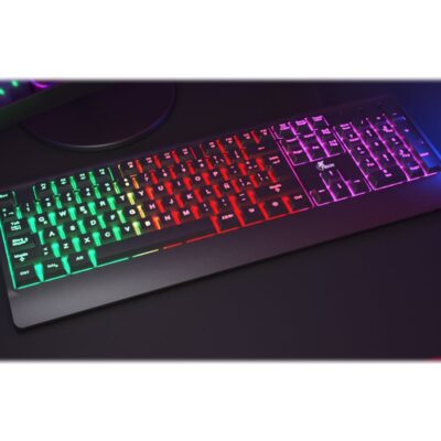 Xtech CHEVALIER XTK-505S - Teclado - retroiluminación - USB - QWERTY - español