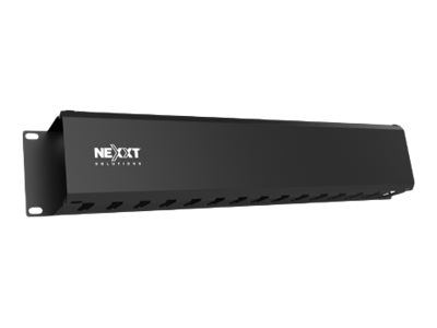 Nexxt Solutions - Conducto de organización de cables de bastidor (horizontal) - 2U - 19"