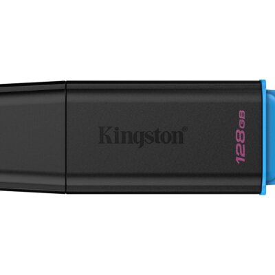 Kingston - USB flash drive - USB 3.2 Gen 1 - DataTraveler Black/Blue
