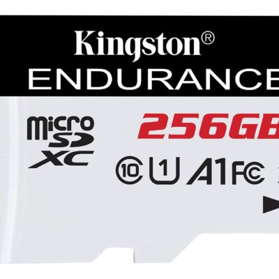 Kingston High Endurance - Tarjeta de memoria flash - 256 GB - A1 / UHS-I U1 / Class10 - microSDXC UHS-I U1