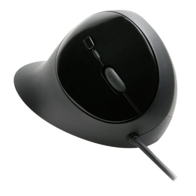 Kensington Pro Fit Ergo - Ratón - ergonómico - diestro - 5 botones - inalámbrico - 2.4 GHz, Bluetooth 4.0 LE - receptor inalámbrico USB - negro - al por menor