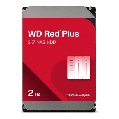 WD Red WD20EFPX - Disco duro - 2 TB - interno - 3.5" - SATA 6Gb/s - 5400 rpm - búfer: 64 MB