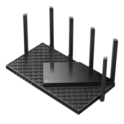 TP-LINK Archer AXE75 V1 - Enrutador inalámbrico conmutador de 4 puertos - 1GbE - Wi-Fi 6E - Multibanda