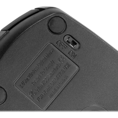 Klip Xtreme Klever KMW-340 - Ratón - óptico - 6 botones - inalámbrico - 2.4 GHz - receptor inalámbrico USB - negro