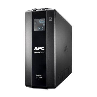 APC Back-UPS Pro BR1600MI - UPS - CA 230 V - 960 vatios - 1600 VA - USB - conectores de salida: 8 - negro