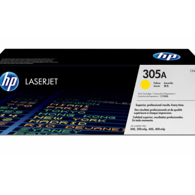 HP 305A - Amarillo - original - LaserJet - cartucho de tóner (CE412A) - para LaserJet Pro 300 M351, 400 M451, MFP M375, MFP M475