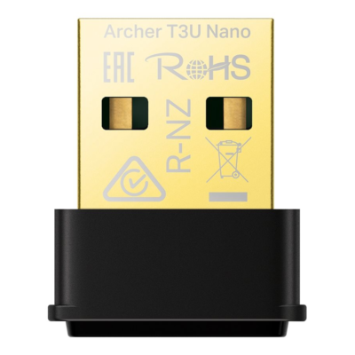 TP-Link Archer T3U Nano - Adaptador de red - USB 2.0 - Wi-Fi 5