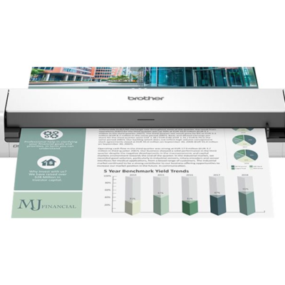 Brother DSmobile DS-740D - Escáner de alimentación en hoja - a dos caras - 215.9 x 1828.8 mm - 600 ppp x 600 ppp - USB 3.0