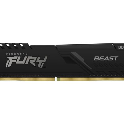 Kingston FURY Beast - DDR4 - módulo - 8 GB - DIMM de 288 contactos - 3200 MHz / PC4-25600 - CL16 - 1.35 V - sin búfer - no ECC - negro
