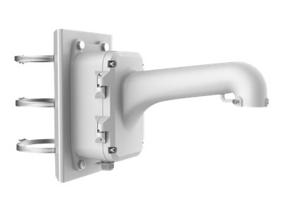 Hikvision DS-1604ZJ-Box-Pole - Montaje de cúpula de cámara - con caja de conexiones - instalable en poste - HIK blanco - para Pro Series DS-2DE7225, 2DE7A232; Ultra Series DarkFighter DS-2DF8242, 2DF8442