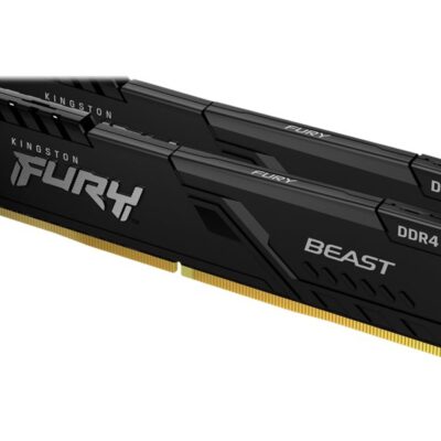 Kingston FURY Beast - DDR4 - módulo - 8 GB - DIMM de 288 contactos - 3600 MHz / PC4-28800 - CL17 - 1.35 V - sin búfer - no ECC - negro