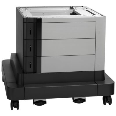 HP Paper Feeder and Stand - Base para impresora con alimentador de soportes - 2500 hojas en 3 bandeja(s) - para Color LaserJet Enterprise MFP M680; LaserJet Enterprise Flow MFP M680