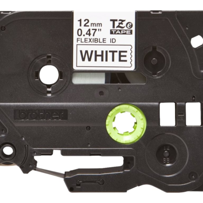Brother TZe-FX231 - Autoadhesivo - negro sobre blanco - rollo (1,2 cm x 8 m) 1 cinta(s) tipo laminado - para P-Touch PT-E310, E550, P900; P-Touch Cube PT-P910; P-Touch Cube Pro PT-P910