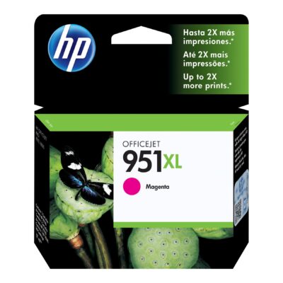 HP 951XL - 17 ml - Alto rendimiento - magenta - original - cartucho de tinta - para Officejet Pro 251, 276, 8100, 8600, 8600 N911, 8610, 8615, 8616, 8620, 8625, 8630, 8640