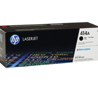 HP 414A - Negro - original - LaserJet - cartucho de tóner (W2020A) - para Color LaserJet Enterprise M455, MFP M480; Color LaserJet Pro M454, M479, MFP M479