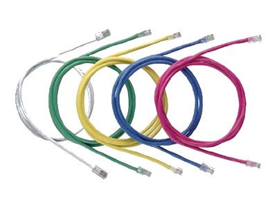 Panduit NetKey - Cable de interconexión - RJ-45 (M) a RJ-45 (M) - 91.4 cm - UTP - CAT 6 - trenzado - negro