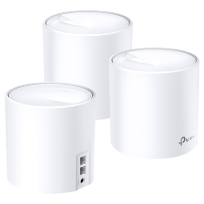 TP-LINK Deco X20 - Sistema Wi-Fi - (3 enrutadores) 1GbE - Wi-Fi 6 - Doble banda