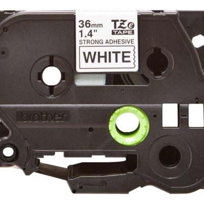 Brother TZe-S261 - Adhesivo extrarresistente - negro sobre blanco - rollo (3,6 cm x 8 m) 1 cinta(s) tipo laminado - para P-Touch PT-3600, 530, 550, 9200, 9400, 9500, 9600, 9700, 9800, D800, E800, P900, P950