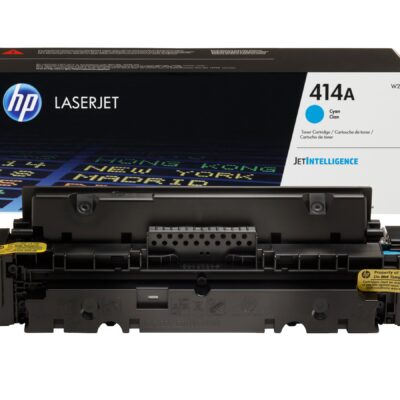 HP 414A - Cián - original - LaserJet - cartucho de tóner (W2021A) - para Color LaserJet Enterprise M455, MFP M480; Color LaserJet Pro M454, M479, MFP M479