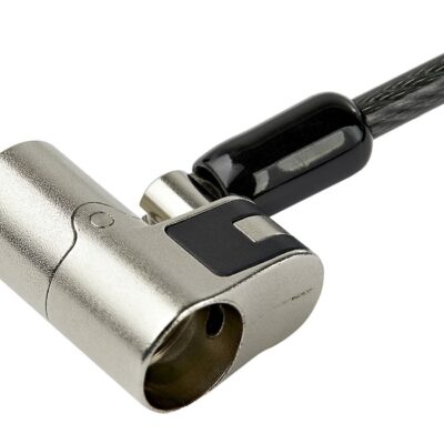 StarTech.com Cable de 2m Universal de Seguridad para Ordenadores Portátiles - para K-Slot - Ranura Nano - Cuneiforme (Wedge) - con Llave - Cable Antirrobo de Acero con Llave (LTULOCKKEY) - Bloqueo de cable de seguridad - 2.03 m - Conforme a la TAA