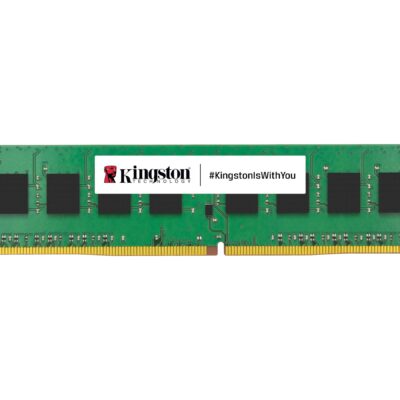 Kingston ValueRAM - DDR4 - módulo - 8 GB - DIMM de 288 contactos - 3200 MT/s / PC4-25600 - CL22 - 1.2 V - sin búfer - no ECC