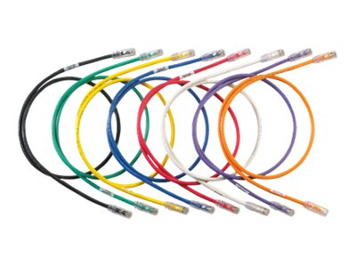 Panduit TX6-28 Category 6 Performance - Cable de interconexión - RJ-45 (M) a RJ-45 (M) - 2.13 m - UTP - CAT 6 - atornillado, sin halógenos - azul