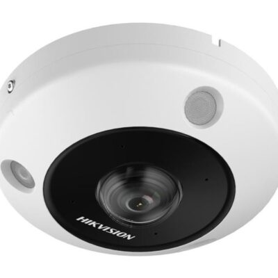 Hikvision DeepinView DS-2CD6365G1-IVS - Red de vigilancia / cámara panorámica - cúpula - contra polvo/vandalismo/agua - color (Día y noche) - 6 MP - 2560 x 2560 - focal fijado - GbE - MJPEG, H.264, H.265, H.265+, H.264+ - CC 12 V/PoE Clase 3