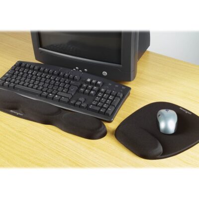 Kensington Foam Mouse Wristrest - Alfombrilla de ratón con apoyamuñecas - negro