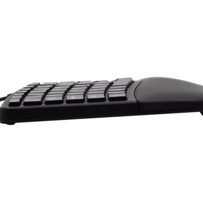 Kensington Pro Fit Ergo Wired Keyboard - Teclado - USB - EE. UU. - negro