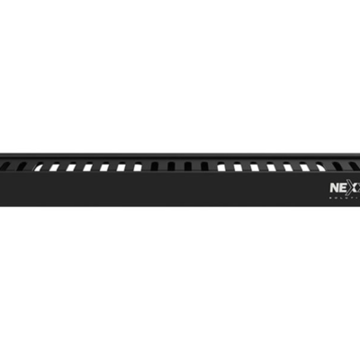 Nexxt Solutions Infrastructure - Rack cable management duct with cover - Organizador Plastico