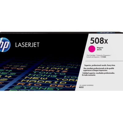 HP 508X - Alto rendimiento - magenta - original - LaserJet - cartucho de tóner (CF363X) - para LaserJet Enterprise MFP M577; LaserJet Enterprise Flow MFP M577