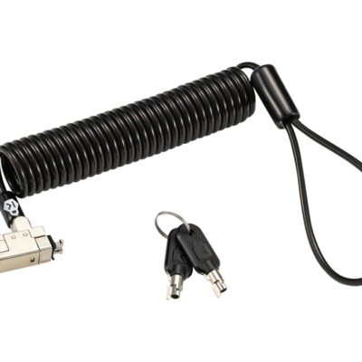Kensington Slim NanoSaver 2.0 Portable Keyed Laptop Lock - Bloqueo de cable de seguridad - 1.8 m