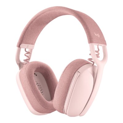 Logitech Zone Vibe 100 - Auricular - tamaño completo - Bluetooth - inalámbrico - rosa