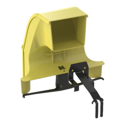 Panduit FiberRunner - Unión de desbordamiento para conducto para cables - amarillo