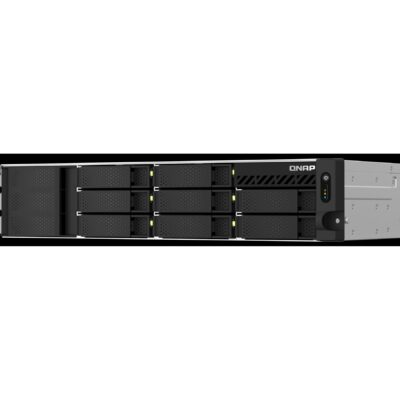 QNAP TS-873AeU-RP - Servidor NAS - 8 compartimentos - montaje en bastidor - SATA 6Gb/s - RAID 0, 1, 5, 6, 10, JBOD, 50, 60 - RAM 4 GB - 2.5 Gigabit Ethernet - iSCSI soporta - 2U