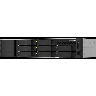 QNAP TS-873AeU-RP - Servidor NAS - 8 compartimentos - montaje en bastidor - SATA 6Gb/s - RAID 0, 1, 5, 6, 10, JBOD, 50, 60 - RAM 4 GB - 2.5 Gigabit Ethernet - iSCSI soporta - 2U
