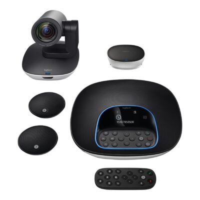 Logitech GROUP - Kit de videoconferencia - con Logitech Expansion Microphones
