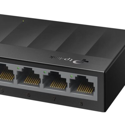TP-Link LiteWave LS1008G - Conmutador - sin gestionar - 8 x 10/100/1000 - sobremesa, montaje en pared