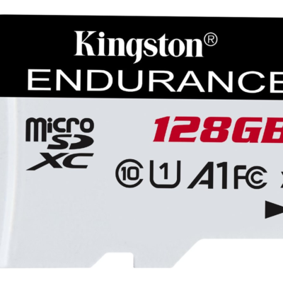 Kingston High Endurance - Tarjeta de memoria flash - 128 GB - A1 / UHS-I U1 / Class10 - microSDXC UHS-I