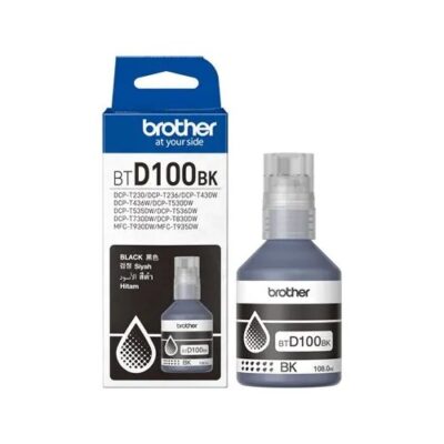 Brother - BTD100BK2PK - Ink Bottle - Black - Pack 2 bottles