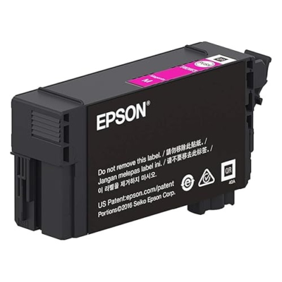 Epson T40W - 50 ml - gran capacidad - magenta - original - blíster con alarmas de RF/acústica - cartucho de tinta - para SureColor T2170, T3170, T3170M, T5170, T5170M
