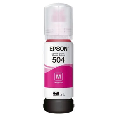 Epson 504 - 70 ml - magenta - original - recarga de tinta - para EcoTank L4150, L4260, L6161, L6171, L6191, L6270