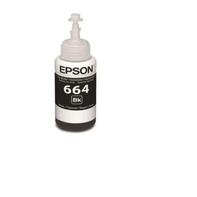 Epson T664 - 70 ml - negro - recarga de tinta - para Epson L110, L200, L310, L380, L395, L495, L575, L606, L655, L656, L1300, L1455